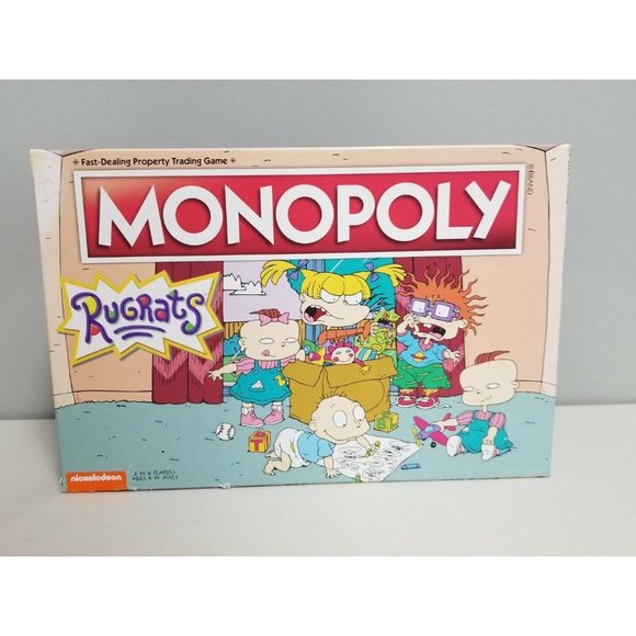 Nickelodeon Rugrats Monopoly Board Game New Damaged Box - Picture 6 of 8